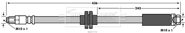 BORG & BECK Jarruletku BBH7772